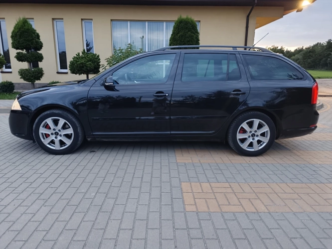 Skoda Octavia II VRS 2 0 TDI 170KM bez rdzy, niski przebieg sprawna kl