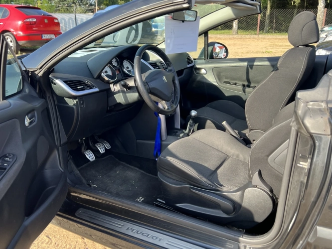 Peugeot 207 CC 1,6 Benzyna 120KM 2008r. Z Sprawną Klimatyzacją Tanio-Z