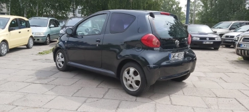 Toyota aygo 1,0 benz 06r sprawna jeżdżąca za grosze