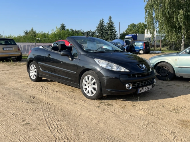Peugeot 207 CC 1,6 Benzyna 120KM 2008r. Z Sprawną Klimatyzacją Tanio-Z