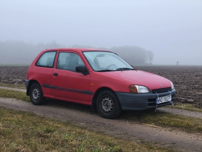 Toyota Starlet 1997r. 1,3 Benzyna