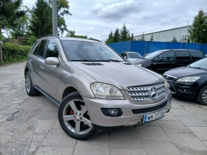 Mercedes-benz ml 3,2 cdi 08r automat ładny zadbany do jazdy