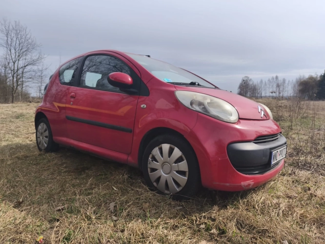 Citroen C1 2008r. 1,0 Benzyna 68KM 3 Drzwi
