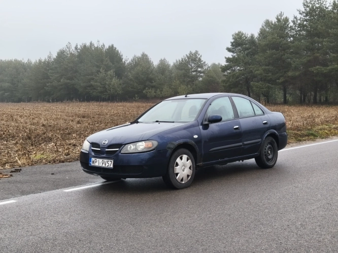 Nissan Almera 2006r. 1,5 Benzyna Sedan Tanio - Możliwa Zamiana!