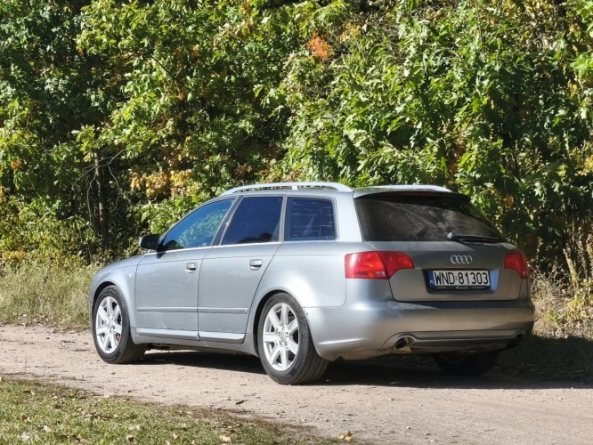 Audi A4 2007r. 3,0 V6 Diesel 233KM Automat 4X4 Quattro S-Line Avant