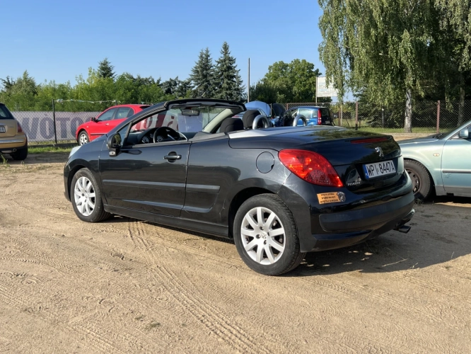 Peugeot 207 CC 1,6 Benzyna 120KM 2008r. Z Sprawną Klimatyzacją Tanio-Z