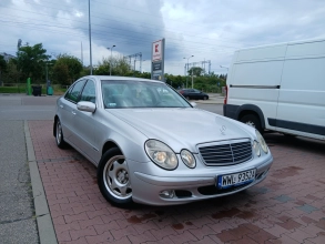 Mercedes-benz w 211 2,2 cdi 02r super stan zadbany do jazdy