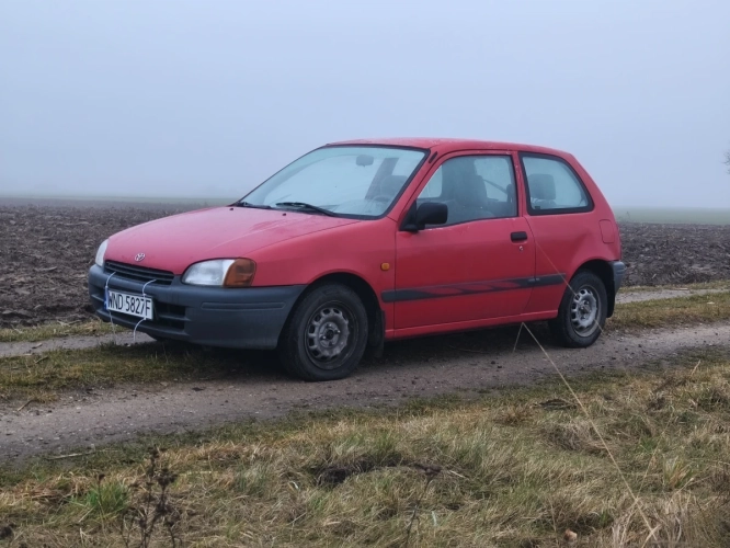 Toyota Starlet 1997r. 1,3 Benzyna