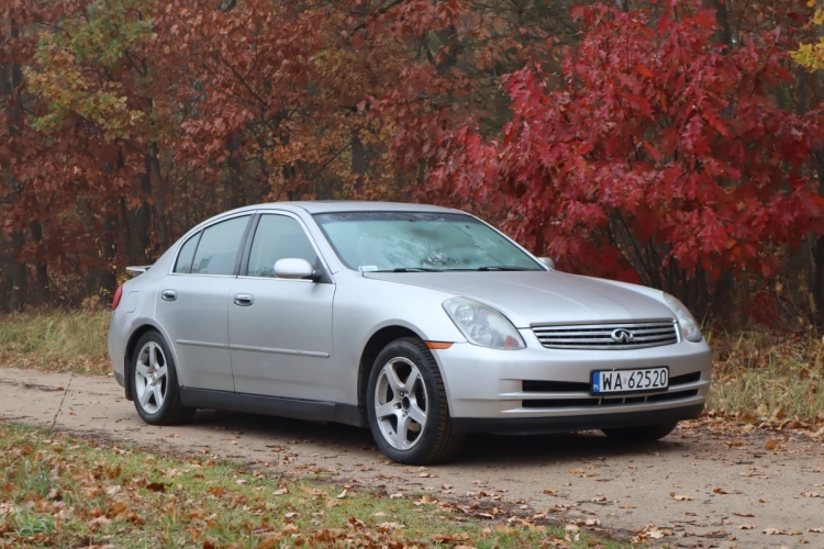 Infiniti G35 2005r. 3,5 V6 Gaz Sedan Manual Tanio - Możliwa Zamiana!