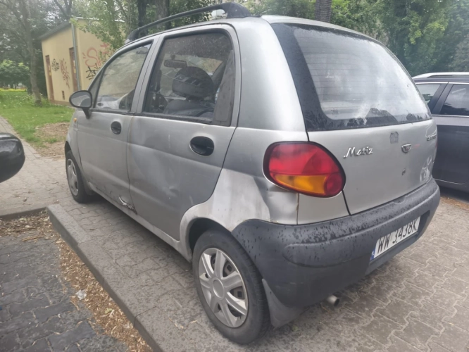Daewoo Matiz 2000r. Benzyna Tanio Jeżdżący