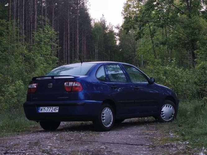 Seat Cordoba 2002r. 1,6 Benzyna Tanio Długie Opłaty