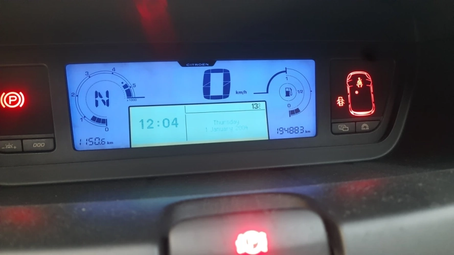 1.6 HDi Dizel 110 KM pełny kompute 7osobow automat Climatron