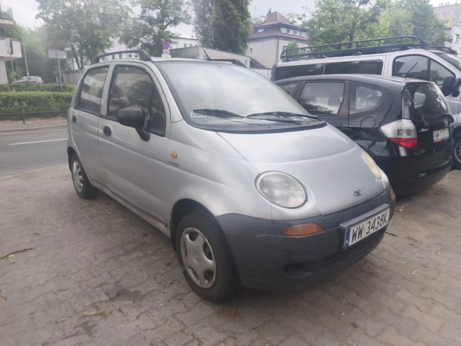 Daewoo Matiz 2000r. Benzyna Tanio Jeżdżący