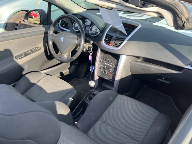 Peugeot 207 CC 1,6 Benzyna 120KM 2008r. Z Sprawną Klimatyzacją Tanio-Z