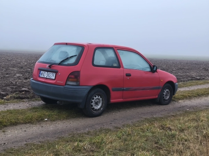 Toyota Starlet 1997r. 1,3 Benzyna