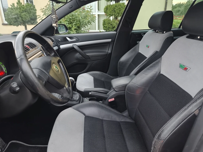 Skoda Octavia II VRS 2 0 TDI 170KM bez rdzy, niski przebieg sprawna kl