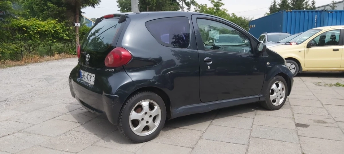 Toyota aygo 1,0 benz 06r sprawna jeżdżąca za grosze