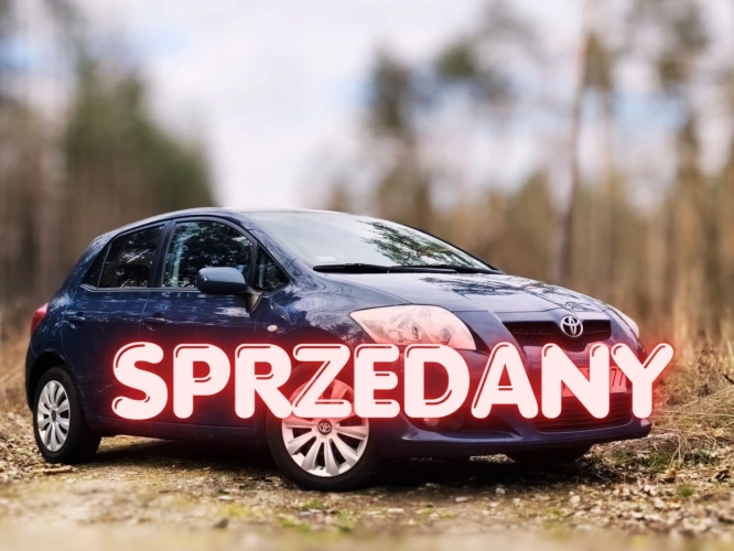 Toyota Auris 1,6 Benzyna 5 Drzwi Tanio - Możliwa Zamiana!