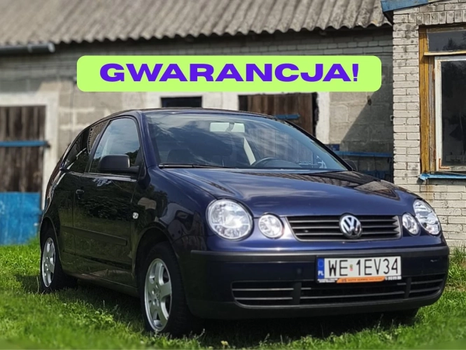 Volkswagen Polo 1,2 Benzyna 2003r. Klima GWARANCJA!