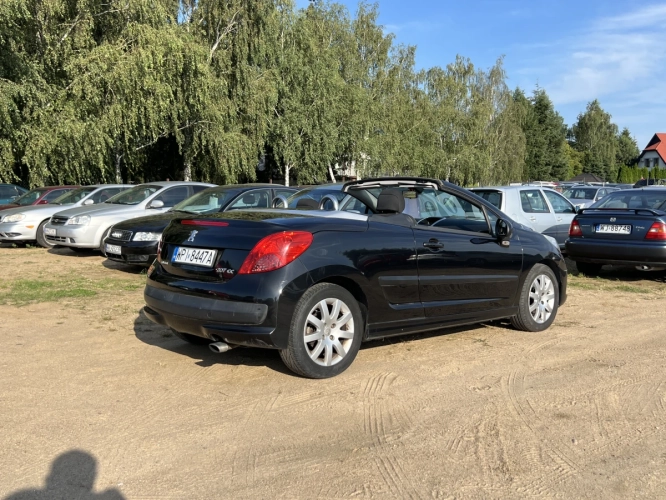 Peugeot 207 CC 1,6 Benzyna 120KM 2008r. Z Sprawną Klimatyzacją Tanio-Z