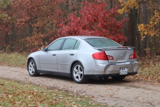 Infiniti G35 2005r. 3,5 V6 Gaz Sedan Manual Tanio - Możliwa Zamiana!