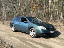 Nissan Primera 1,8 Benzyna 2003r. Z Hakiem. Tanio-Możliwa Zamiana!