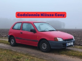 Toyota Starlet 1997r. 1,3 Benzyna