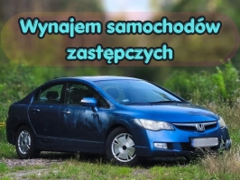 Wynajem Samochodów Zastępczych Honda Civic Automat Hybryda Sedan Tanio