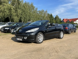 Peugeot 207 CC 1,6 Benzyna 120KM 2008r. Z Sprawną Klimatyzacją Tanio-Z