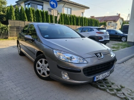 Peugeot 407 1,8 benz 04r ładny sprawny długie opłaty